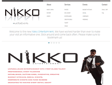 Tablet Screenshot of nikkoent.com